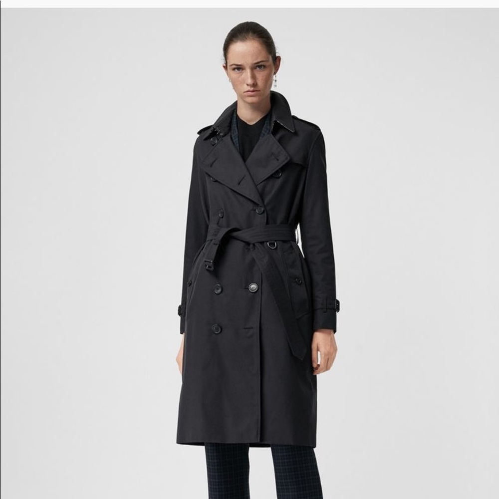 Burberry Long Kensington Heritage Trench Coat